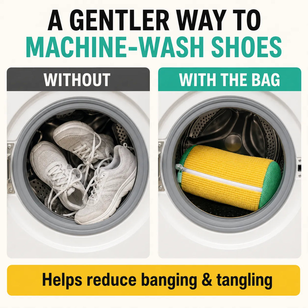 ⚡ Limited-Time30% OFF – Laundry Shoe Washing Bag for Washing Machine