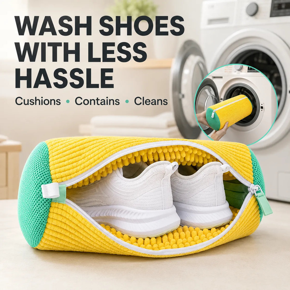 ⚡ Limited-Time30% OFF – Laundry Shoe Washing Bag for Washing Machine
